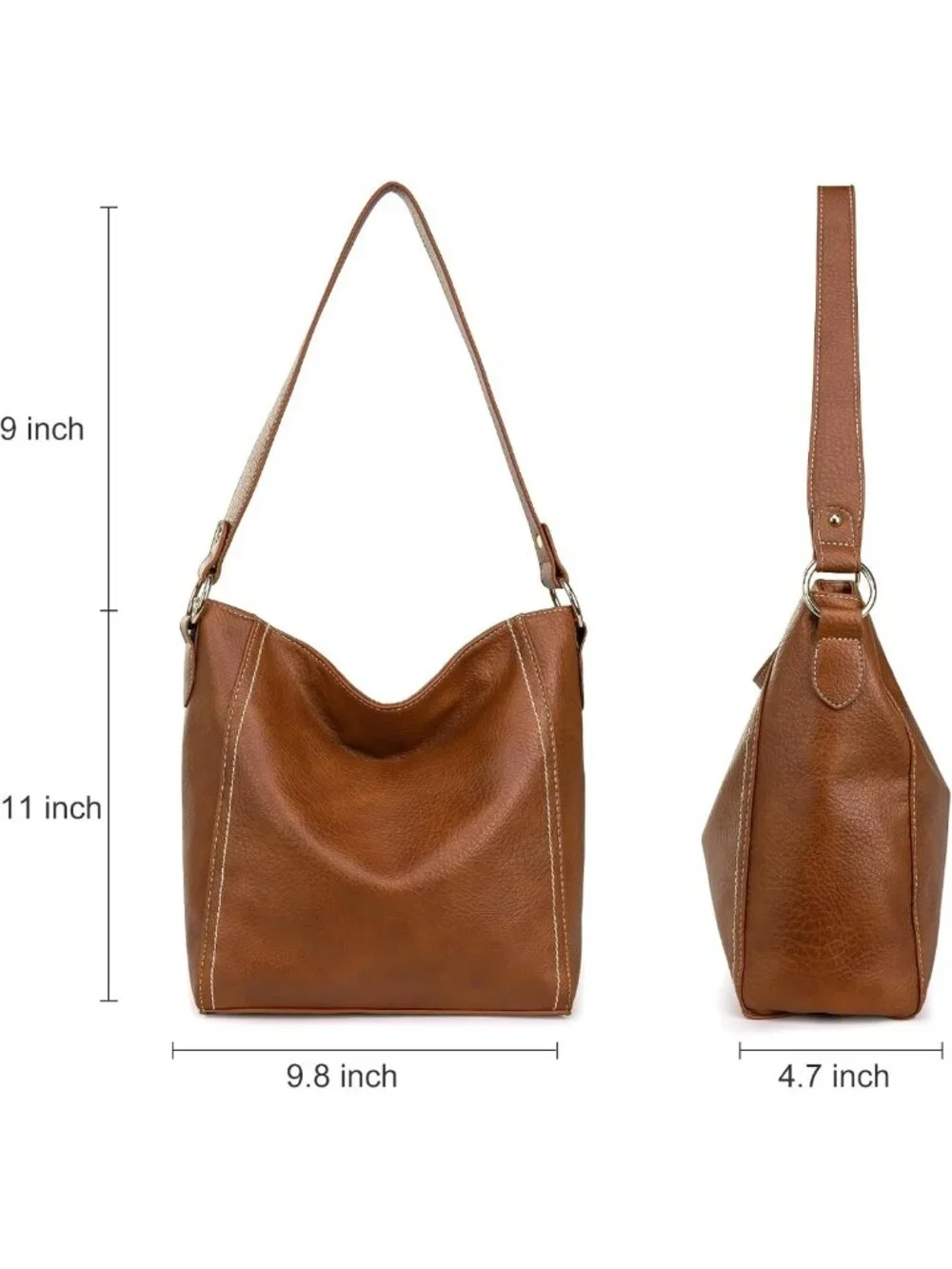 Trendy Soft Hobo Shoulder Bag for Women | Chic Handbag & Purse Style